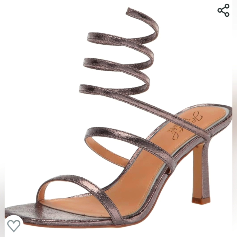 Jewel Bagley Mischka Renia Metallic Wrapped Sandal,Size 9 ,NWB - Picture 1 of 6
